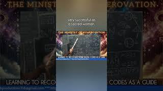 The Numerovational Meaning SACRED WOMAN: @queenafua Youtube @KSPTVMedia
