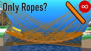 Can You Beat Poly Bridge 2 Using Only Ropes?