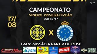 Uberabinha x Cruzeiro | Campeonato Mineiro sub15 / sub17 [ Ao Vivo e com imagens ]