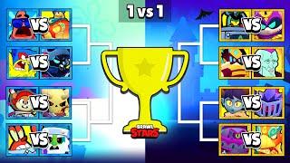 NEW UPDATE SKINS AGAINST EACH OTHER | Brawl Stars Tournament