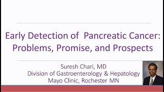 Early Detection of Pancreatic Cancer | Pancreatic Cancer Action Network