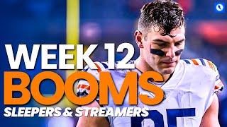 Must START 'EM Sleepers and Boom Value Plays - Week 12 Fantasy Football