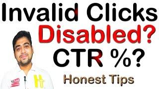 Monetization Disabled || Invalid Activity || Check CTR || Best Suggestion || Hindi