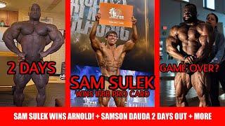 Sam Sulek WINS IFBB Pro Card + Has Samson Already Won? + Is Carlos Thomas Jr in Shape?