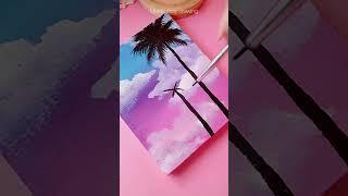Acrylic Painting for Beginners #shorts #art #painting #youtubeshorts