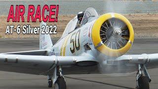 AIR RACE! Reno AT-6 SILVER, 2022 - Spectacular Sound with announcer!