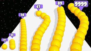 Snake Evolution - Level Up Snake Max Level Gameplay