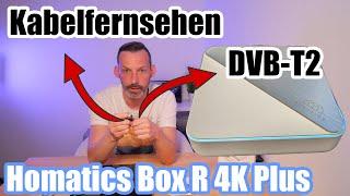 DVB-T2 und Kabelfernsehen mit der Homatics Box R 4K Plus nutzen | Android TV Box