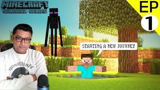 Worst Day in minecraft - Survival series Ep 1 - Gaurav katare Gaming