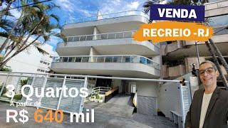 APARTAMENTO de  109 M² | RECREIO DOS BANDEIRANTES | 2 KM DA PRAIA