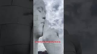 Water Soul Statue, Newport, JC, NJ USA #artist #video #artistpainting #millionviews #trending
