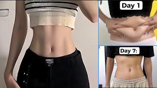 Top Exercise For Girls | 8 Massage Exercise to Reduce Belly Fat | Fat Loss - Simple Waist Tightening