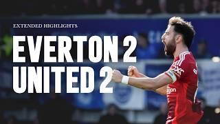 A Draw On The Road ️ Everton v Man Utd | Extended Highlights