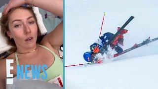 Skier Mikaela Shiffrin Says She Was "STABBED" in Crash at World Cup Competition | E! News