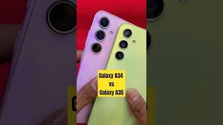 Samsung Galaxy A35 5G Vs Galaxy A34 5G