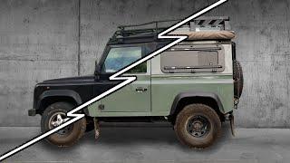 Restoration of a Defender 90 - without talking | Directors Cut