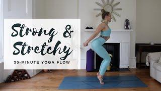 STRONG & STRETCHY YOGA | All Levels 30-Minute Yoga | CAT MEFFAN