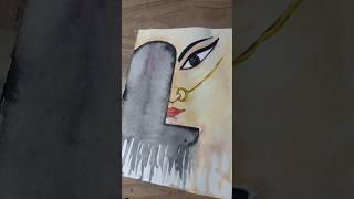 #new maa durga art #shortvideo #youtubeshorts #rup art& craft academy #trending #art