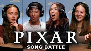 Can Disney Fans Recognize Pixar Soundtracks? | Song Battle ft. JWLKRS & Tic Tac Toy Family