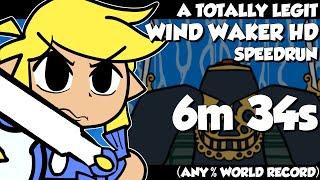 A TOTALLY LEGIT Wind Waker Speedrun Cartoon (WORLD RECORD)