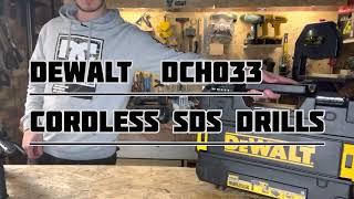 DeWalt DCH003 Brushless Cordless SDS Plus Drill UNBOXING