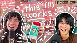 Social Media for Artists, How to Vlog, College Fairs, & Networking (ft @StickerZooDesigns) EP 12