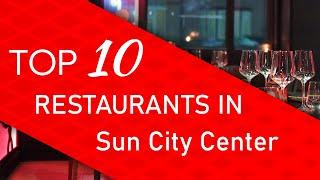 Top 10 best Restaurants in Sun City Center, Florida