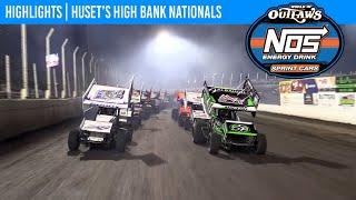 World of Outlaws NOS Energy Drink Sprint Cars | Huset’s Speedway | September 1, 2024 | HIGHLIGHTS