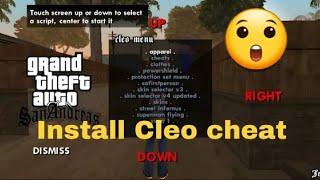 How to Install Cleo Mods in GTA San Andreas | CLEO MOD Any Android | Cheats 2024  #gta #trending