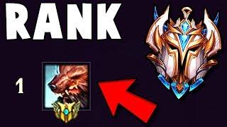 I'VE BECOME THE RANK 1 UDYR EVERY REGION?? (Actually Not Clickbait) | Challenger to RANK 1
