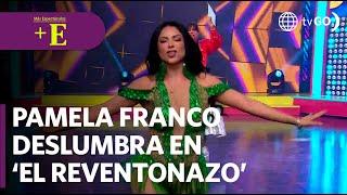 Pamela Franco arrives at 'El Reventonazo' | Más Espectáculos (TODAY)