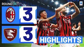 MILAN-SALERNITANA 3-3 | HIGHLIGHTS | Final match at San Siro ends in fireworks | Serie A 2023/24