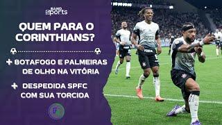 CORINTHIANS CHEGA A 8 VITÓRIAS SEGUIDAS; PALMEIRAS SECA BOTAFOGO PARA SONHAR COM O TÍTULO | G4