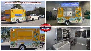 8x12 Trailer | Island Smoothies | Concession Nation