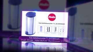 Product Angebot Hailo Mülleimer T1. Tret Abfallsammler 20L Mülleimer Abfalleimer Abfallsammler