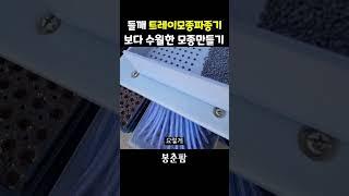 들깨 트레이모종파종기 모종작업과정 #shorts
