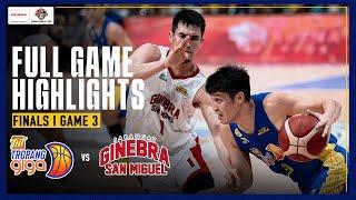 BRGY GINEBRA vs. TNT | FINALS GAME 3 | FULL GAME HIGHLIGHTS | PBA SEASON 49 COMMISSIONER'S CUP