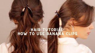 Hair Tutorial: How To Use Banana Clips