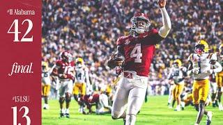 Alabama vs LSU Both Radio Calls Highlights 2024