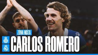 ️ ZONA MIXTA | Carlos Romero | #EspanyolRealMadrid
