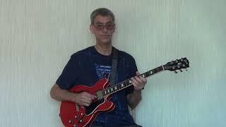 Tenor Madness (Sonny Rollins) jazz blues guitar improvisation by Andre Yevsukov