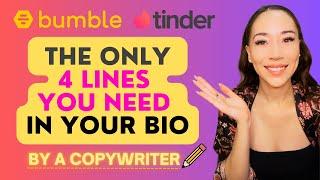 How To Write a Dating Profile for Feminine Women ️ Advice from a Copywriter #bumble #tinder #hinge