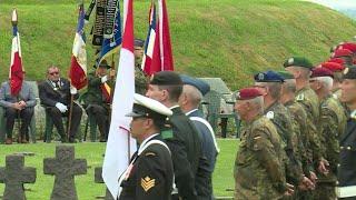 Gedenkfeier für deutsche Soldaten zum 75. Jahrestag des D-Days in der Normandie | AFP