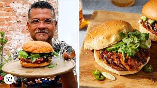 Sweet & Spicy Barbecue Chicken Sandwich | Sweet Heat with Rick Martinez