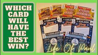 £30 mix of National Lottery UK scratch cards. Can I win big, or will it be a handful of duds?