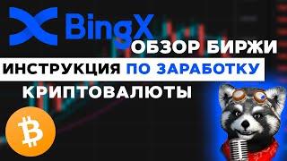 BingX обзор биржи! Инструкция по Заработку криптовалюты на BingX