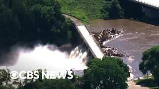 Minnesota dam breached amid record-setting Midwest flooding