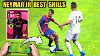 Iconic Neymar Best Skills Tutorial In Pes 2021 mobile