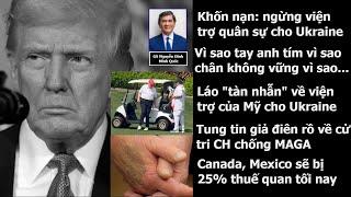 KGB của Putin:Trump ra lệnh ngừng tất cả viện trợ cho Ukraine. Chiến tranh thương mại bắt đâù