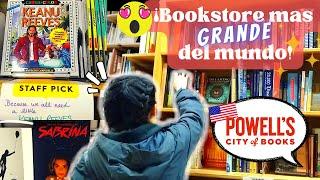 POWELL'S City of Books  La LIBRERIA MAS GRANDE del MUNDO!  en Portland, Oregon